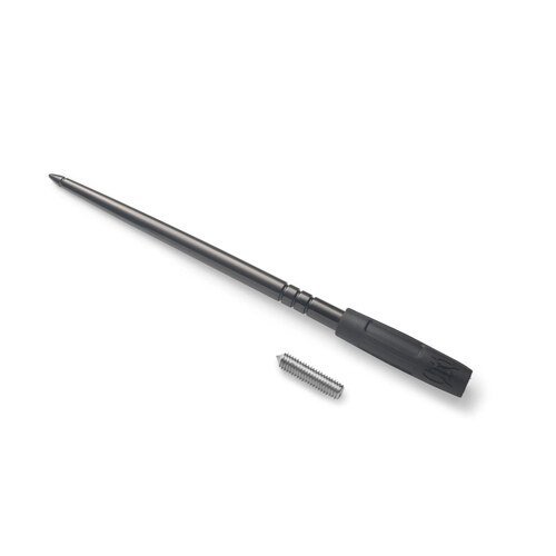 Ciro3D CIR-15011 High Caliber 8" Flexible Aluminum Antenna Black for H-D Touring 89-Up/Indian Touring 14-Up/Victory Touring 10-17