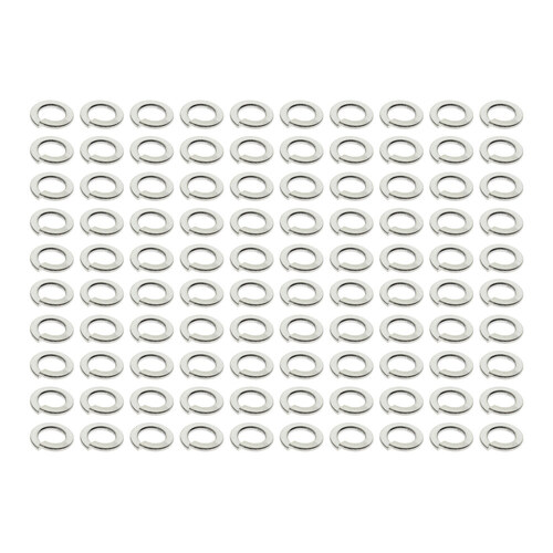 Colony Machine CM-3-8-L-100 3/8" Lock Washer Chrome (100 Pack)