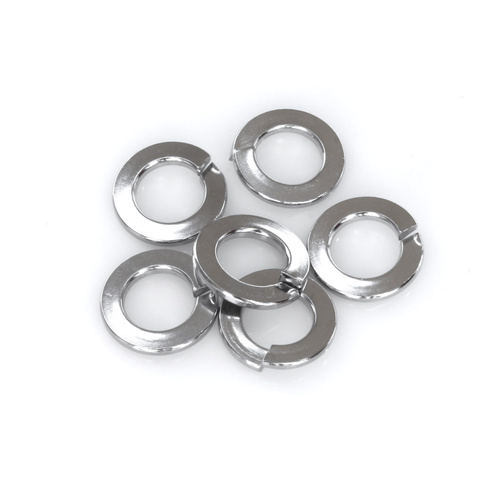 Colony Machine CM-9519-6 7/16" Lock Washer Chrome (6 Pack)