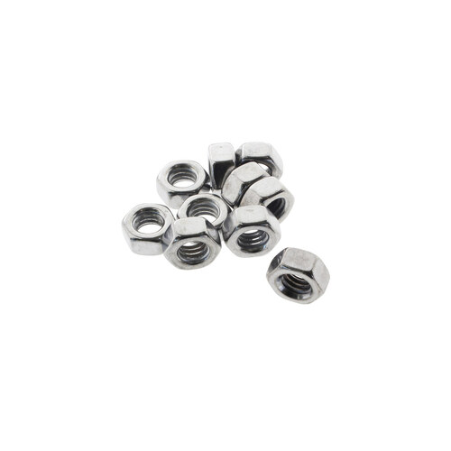 Colony Machine CM-HN-407 5/16-18 UNC Hex Nuts Chrome (10 Pack)