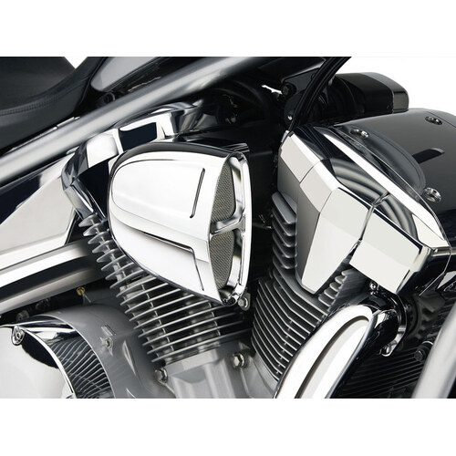 Cobra USA COB-06-0467 PowrFlo Air Intake System Chrome for Kawasaki Vulcan VN900 06-Up