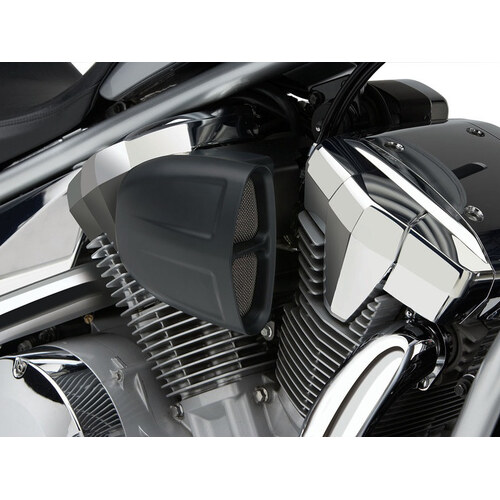 Cobra USA COB-06-0467B PowrFlo Air Intake System Black for Kawasaki Vulcan VN900 06-Up