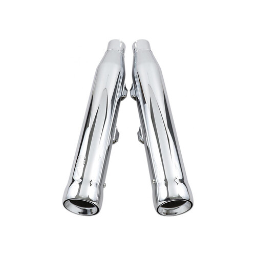 Cobra USA COB-6086 3" Neighbor Hater Slip-On Mufflers Chrome for Sportster 14-21