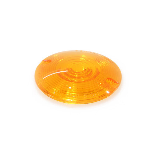 Chris Products CP-DHD4A Turn Signal Lens Amber for FL Softail 86-17/Road King 93-17/most Touring 86-07