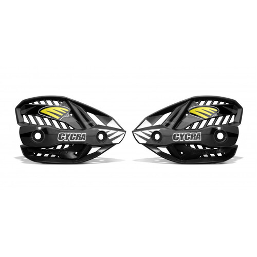 Cycra Replacement Handguard Shields w/out Covers Black for Cycra Probend Ultra CRM Alloy Bars