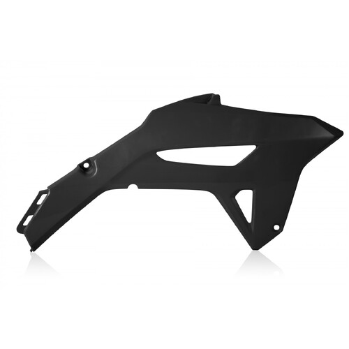 Cycra Replica Radiator Shrouds Black for Honda CRF250R/CRF250RX/CRF450R/CRF450RX 21-23