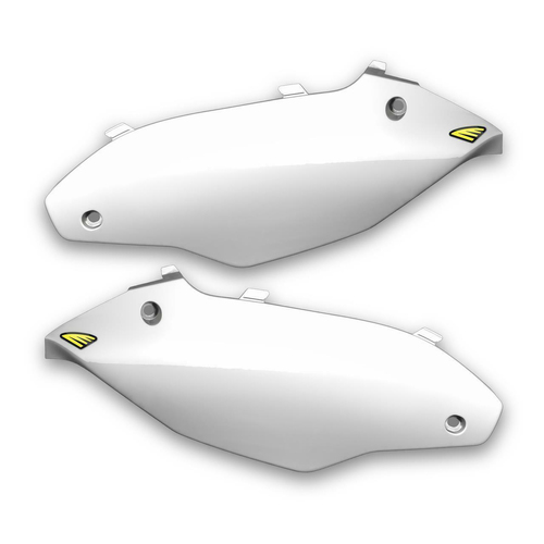 Cycra Side Number Panels White for Kawasaki KX450 19-20