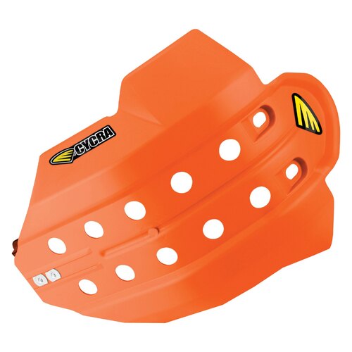 Cycra Full Armour Skid Plate Orange for KTM 2014