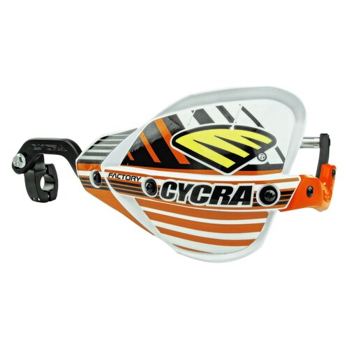 Cycra Factory Probend CRM Handguard Racer Pack Orange w/1-1/8" Clamps