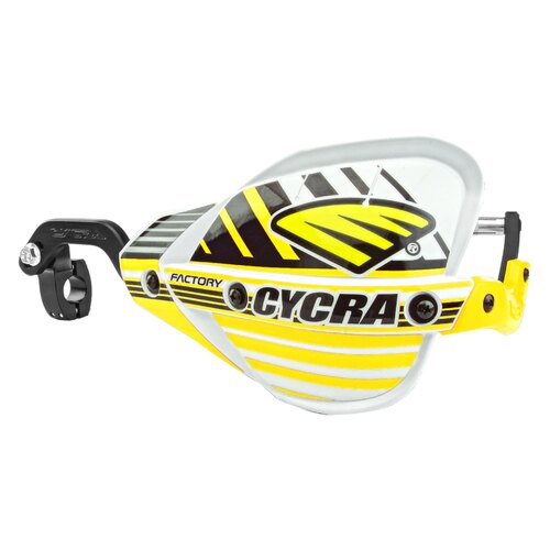 Cycra Factory Probend CRM Handguard Racer Pack Yellow w/1-1/8" Clamps