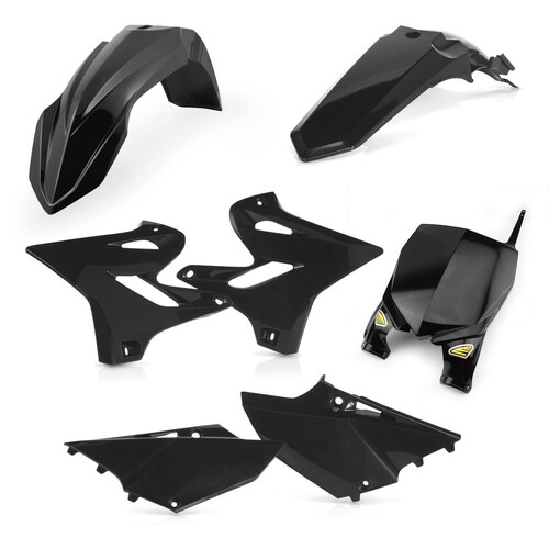 Cycra 5 Piece Replica Plastics Body Kit Black for Yamaha YZ125 15-20/YZ250 15-20