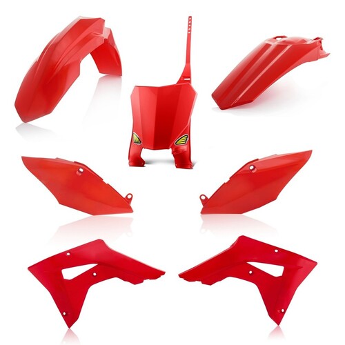 Cycra 5 Piece Replica Plastics Body Kit Red for Honda CRF250R 19-20/CRF450R 17-20