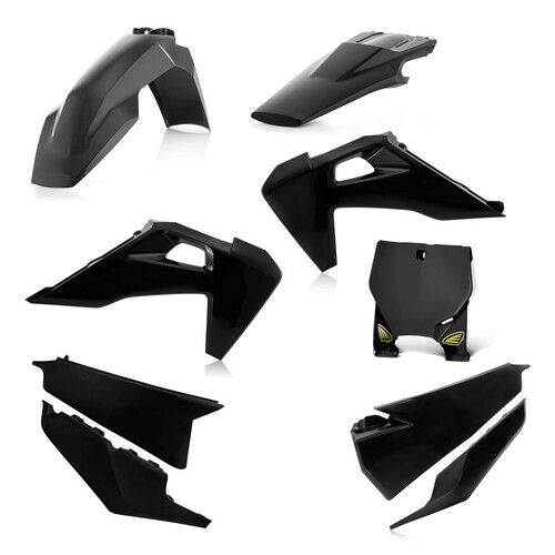 Cycra 5 Piece Replica Plastics Body Kit Black for Husqvarna TC/FC 19-20