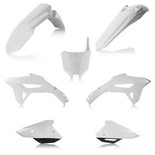 Cycra 5 Piece Replica Plastics Body Kit White/Black for Honda CRF450R 2021