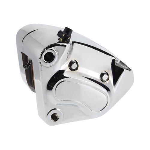 Daytona Parts Co DAY-42815 OEM Style 4 Piston Front Left Brake Caliper Chrome for Big Twin 00-07/Sportster 00-03