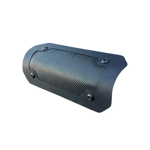 Design Engineering Inc DEI-902462 8" Universal Flexible Exhaust Heatshield Double Black Onyx