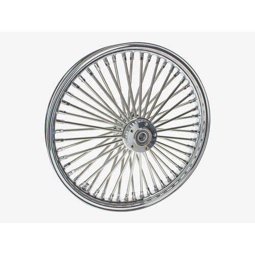 DNA Specialty DNA-21580642 21" x 3.5" Mammoth Fat Spoke Front Wheel Chrome for FL Softail 07-10