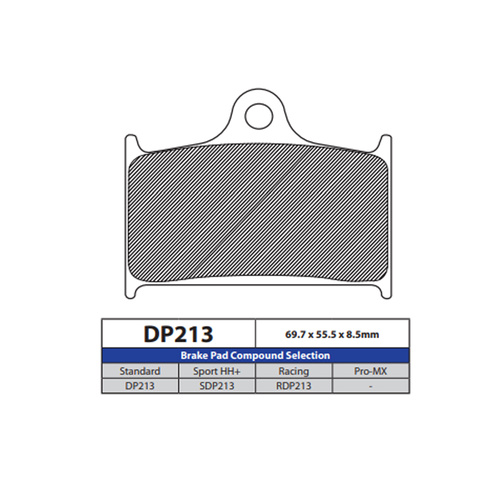 DP Brake Pads DP213 Sintered Brake Pads (Easy-R)