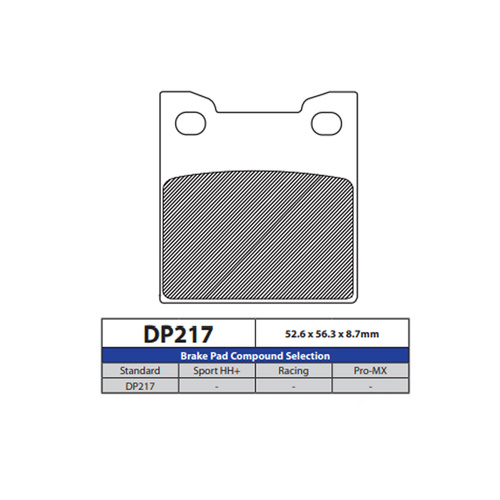 DP Brake Pads DP217 Sintered Brake Pads