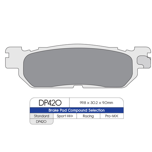 DP Brake Pads DP420 Sintered Brake Pads