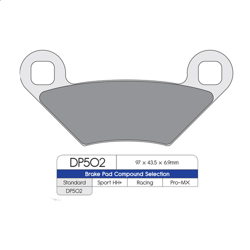 DP Brake Pads DP502 Sintered Brake Pads