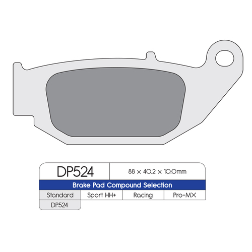 DP Brake Pads DP524 Sintered Brake Pads