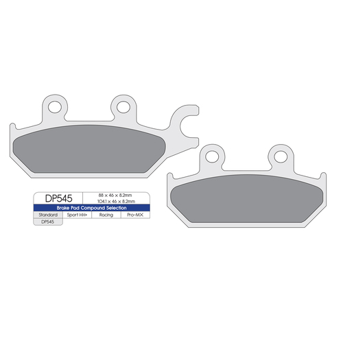 DP Brake Pads DP545 Sintered Brake Pads