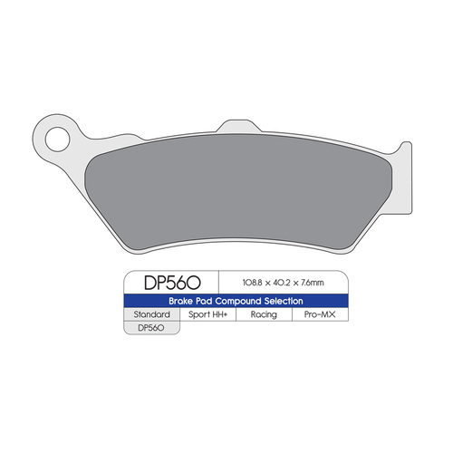 DP Brake Pads DP560 Sintered Brake Pads