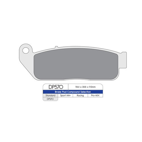 DP Brake Pads DP570 Sintered Brake Pads