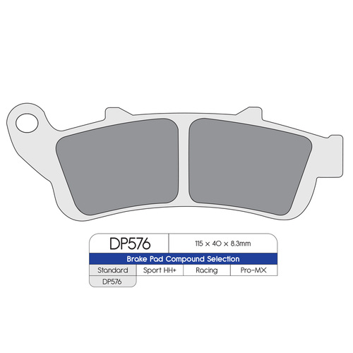 DP Brake Pads DP576 Sintered Brake Pads