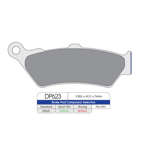 DP Brake Pads DP623 Sintered Brake Pads