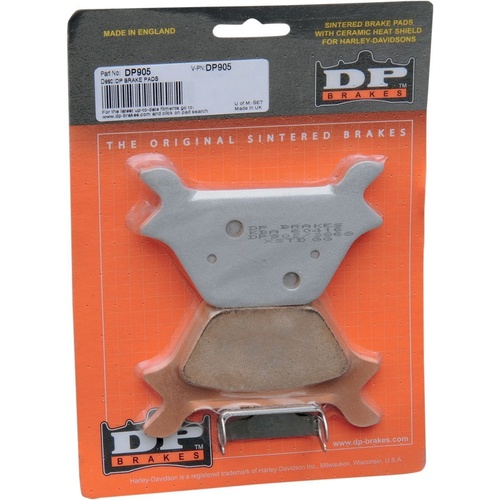 DP Brakes DP905 Sintered Rear Brake Pads for Big Twin 87-99 (Easy-R)