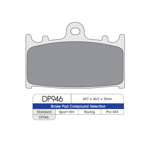 DP Brake Pads DP946 Sintered Brake Pads