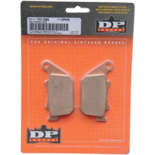 DP Brakes DP949 Sintered Rear Brake Pads for Sportster 883/1200 Models XL '04-13