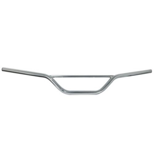 Emgo E2392400 Universal Dirt Bike 7/8" Handlebar Chrome (31.25" Wide x 5.5" Rise x 5" Pullback)