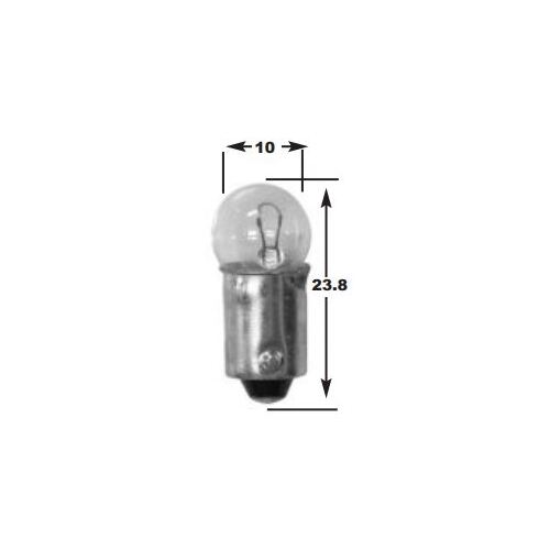 Emgo E4866412 Replacement 12V 3W Bulb for Intrument Lights (Box of 10)