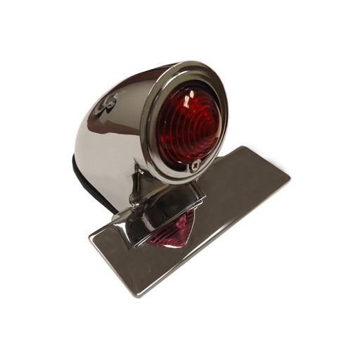 Emgo E6230360 Classic Bulb Style Sparto Tail Light Chrome