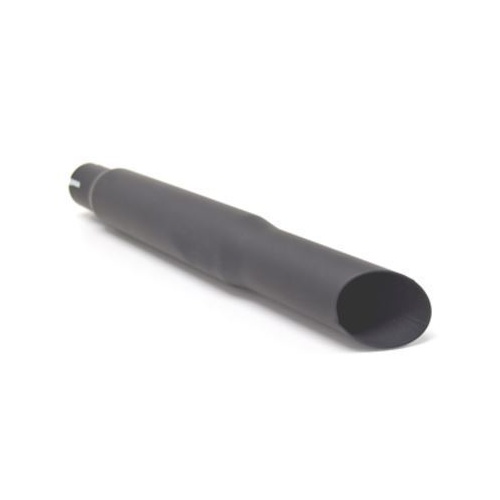 Emgo E8045700B Universal Slash Cut 15" Muffler Flat Black (Each)