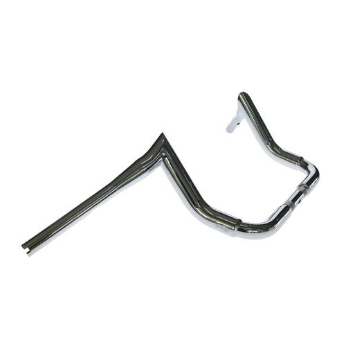 Factory 47 Cycles F47-HB1025010C 10" x 1-1/2" Assault Handlebar Chrome for Ultra/Street Glide Models