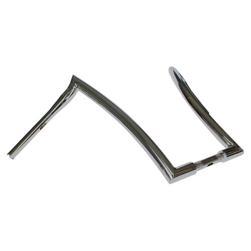 Factory 47 Cycles F47-HB1705018C 18" x 1-1/2" Maddogger Handlebar Chrome