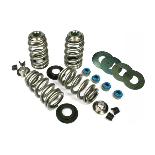 Feuling FE-1100 .650" Lift Endurance Beehive Valve Spring Kit for Big Twin 84-04/Sportster 86-03/Buell 95-02