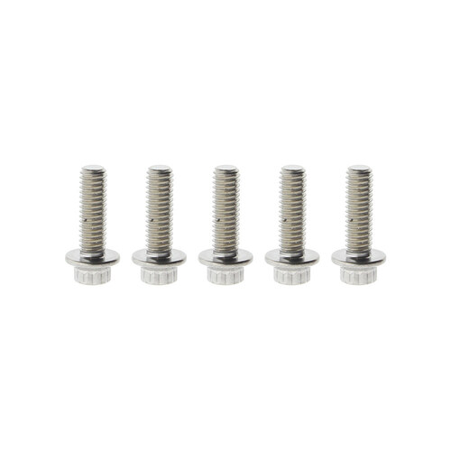 Feuling FE-ARP201 Front Disc Bolts Stainless 12 Point ARP 5/16"-18 x 1.0" for most H-D 84-Up Models (5 Pack)