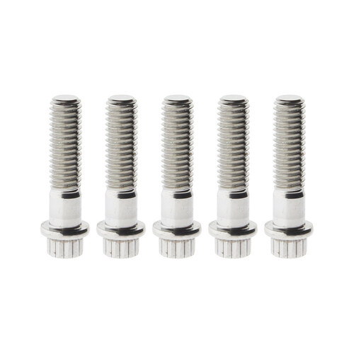 Feuling FE-ARP210 Rear Pulley Bolts Stainless 12 Point ARP 7/16"-14 x 1.75" (5 Pack)