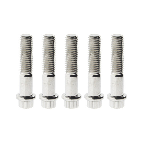 Feuling FE-ARP211 Rear Pulley Bolts Stainless 12 Point ARP 7/16"-14 x 2.00" (5 Pack)