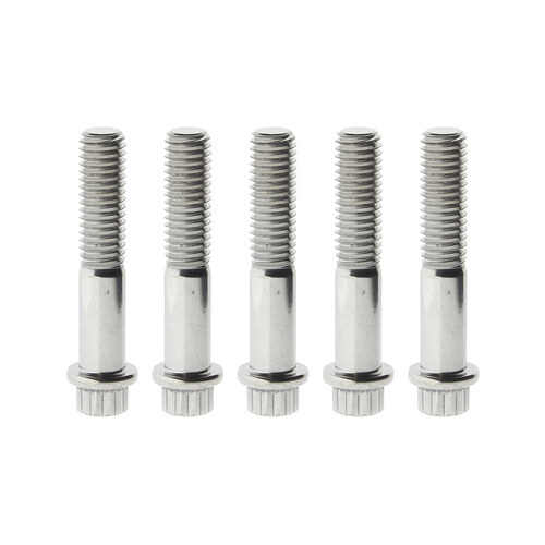 Feuling FE-ARP212 Rear Pulley Bolts Stainless 12 Point ARP 7/16"-14 x 2.25" (5 Pack)