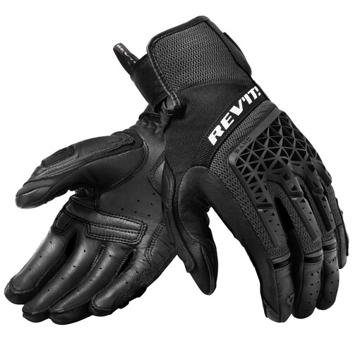 REV'IT! Sand 4 Black Gloves [Size:XL]