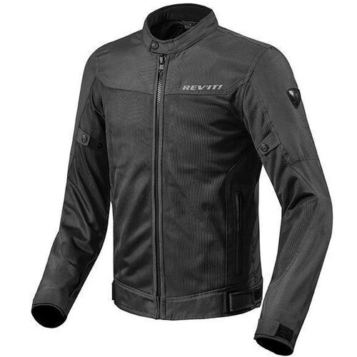 REV'IT! Eclipse Black Textile Jacket [Size:SM]