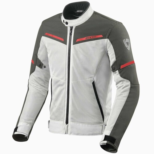 REV'IT! Airwave 3 Silver/Anthracite Textile Jacket [Size:SM]