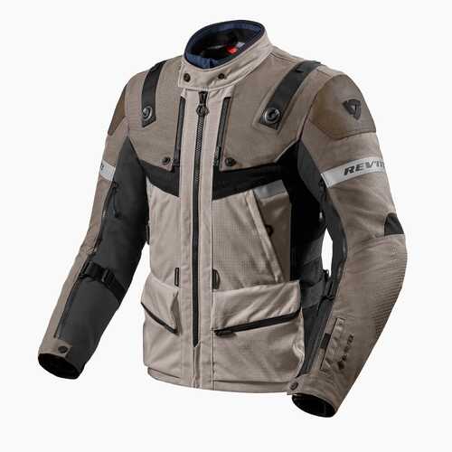 REV'IT! Defender 3 GTX Sand/Black Textile Jacket [Size:SM]