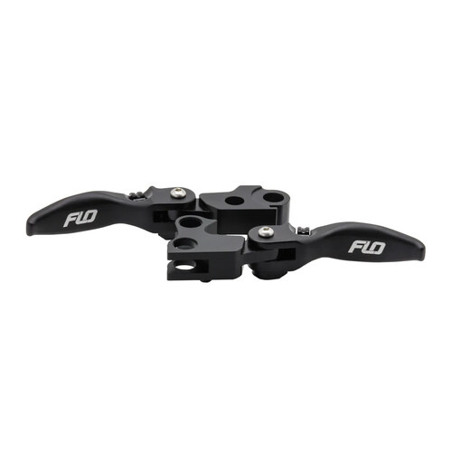 Flo Motorsports FLO-HD-810-SHORT Short MX Levers Black for Softail 15-Up